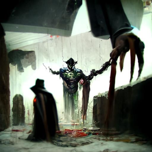 Sinister Depiction of Money as Root of Evil