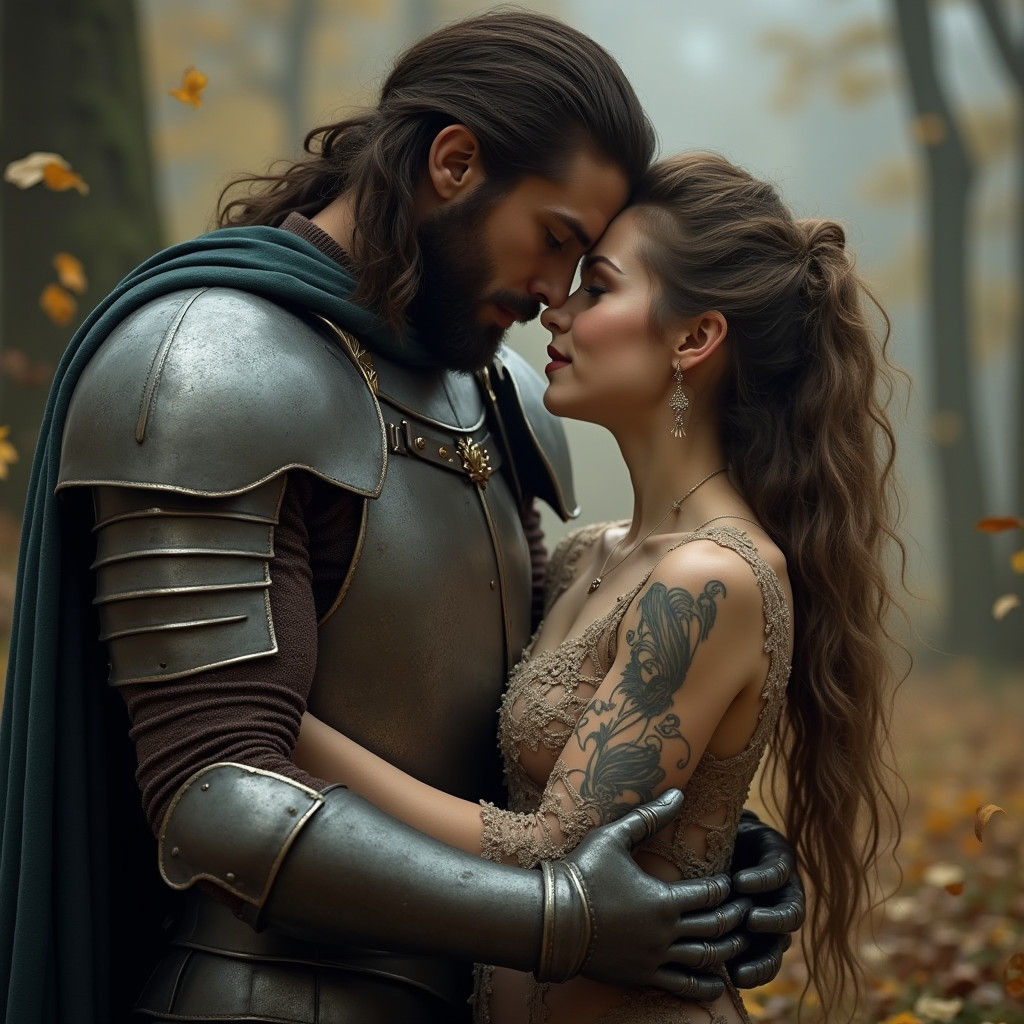 Safe Embrace: Armor Falls Aside