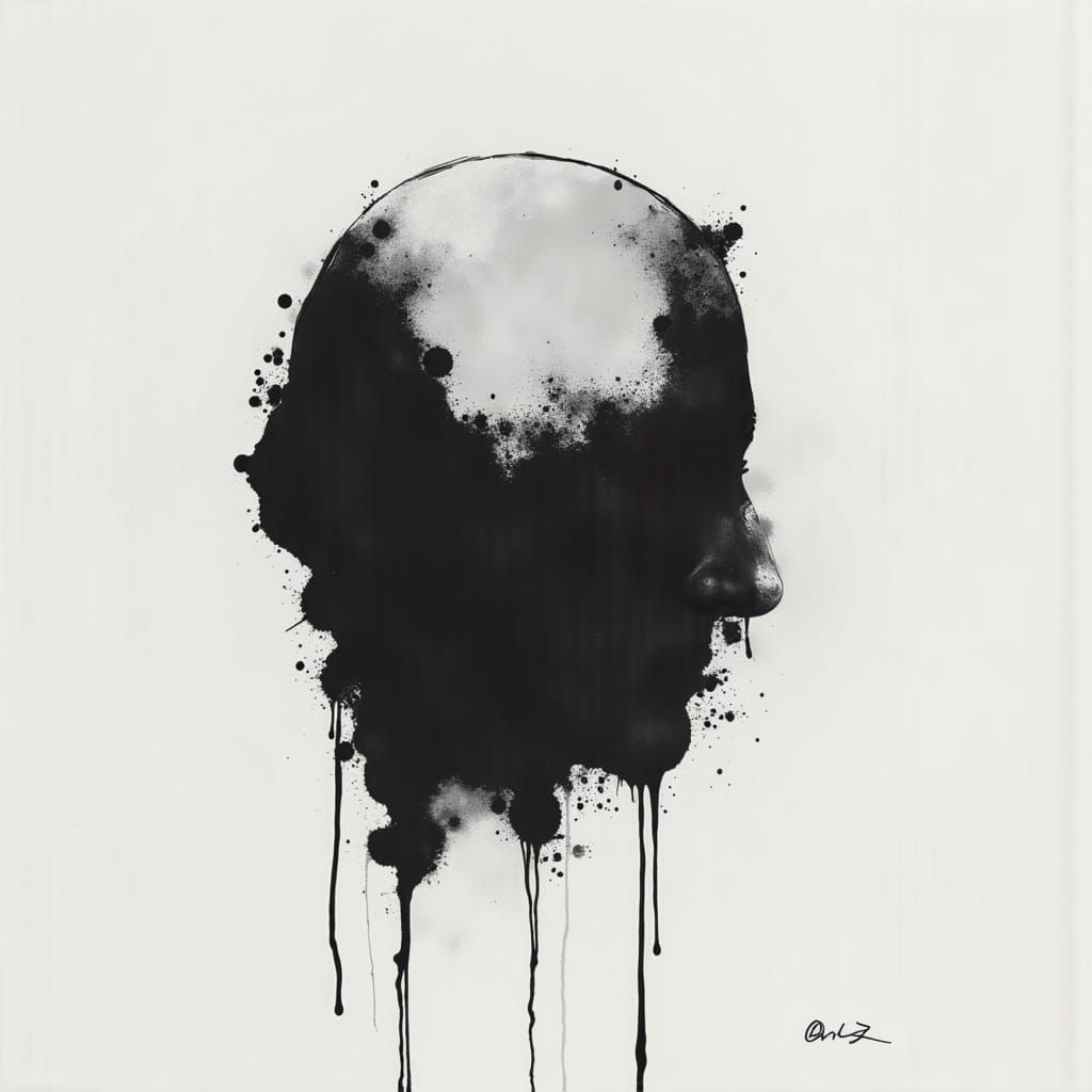 Life Overwhelmed by Dark Emotions