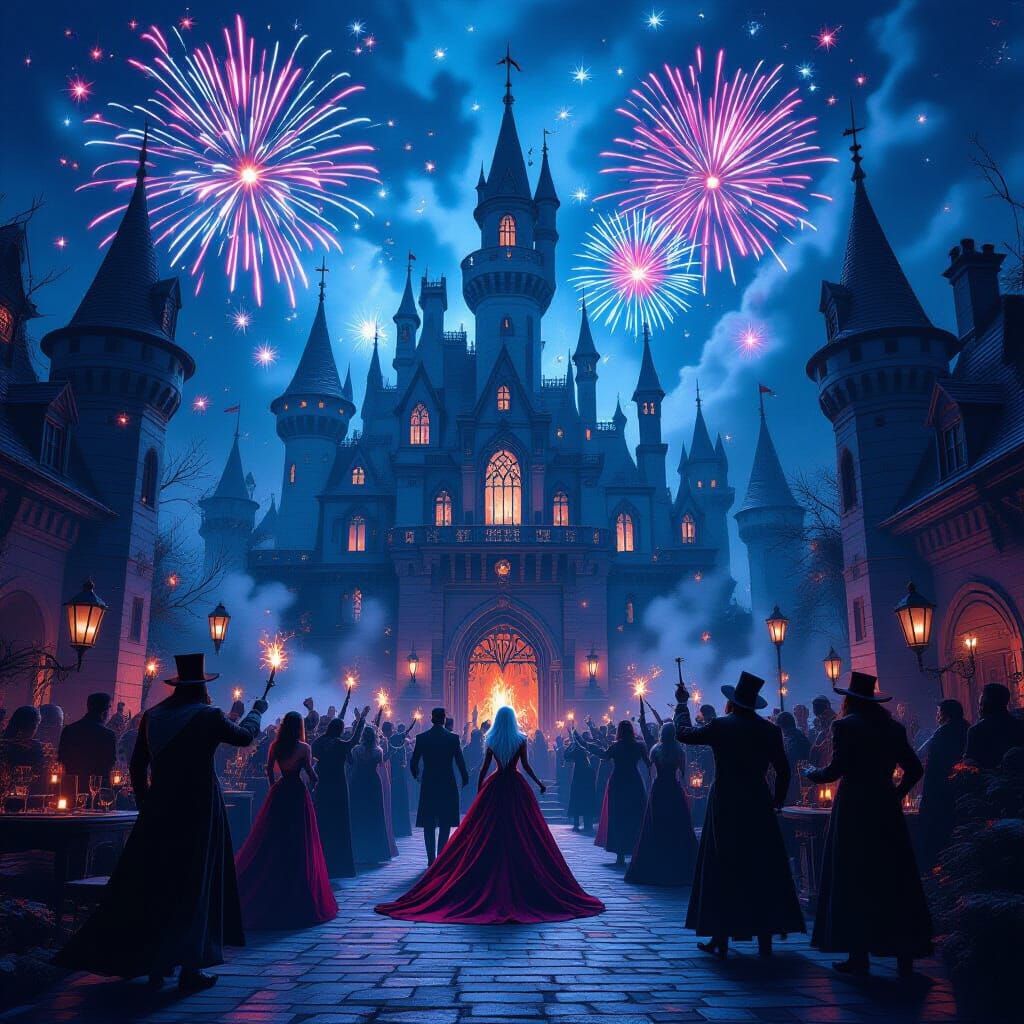 Monstrous New Year's Eve in Creepy Castle