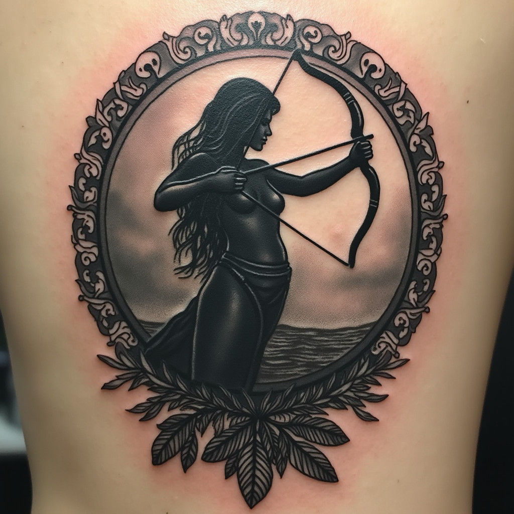 Tattooed Symbol for November 24 Birthday