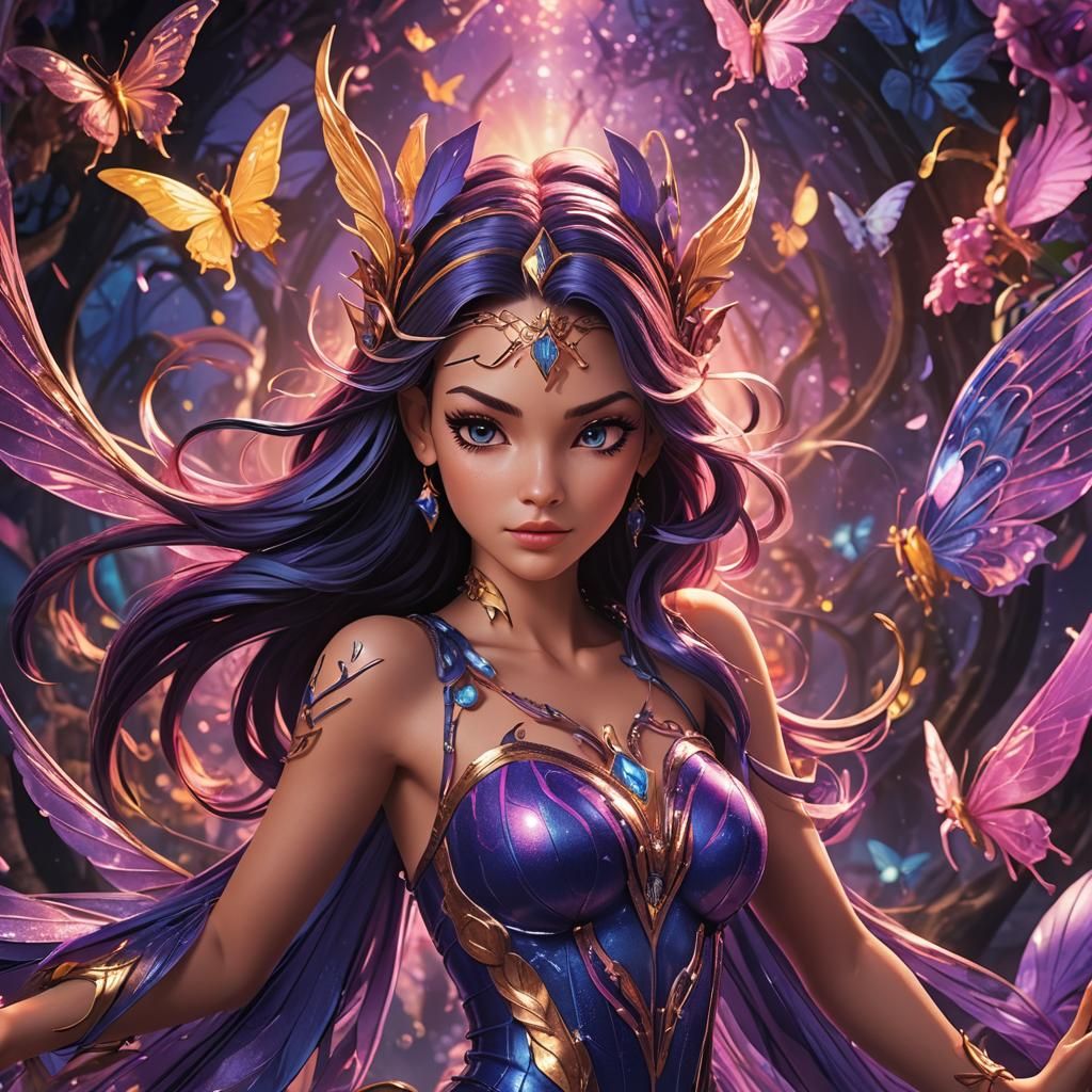 Musa Enchantix: Winx Club 2D Art Style