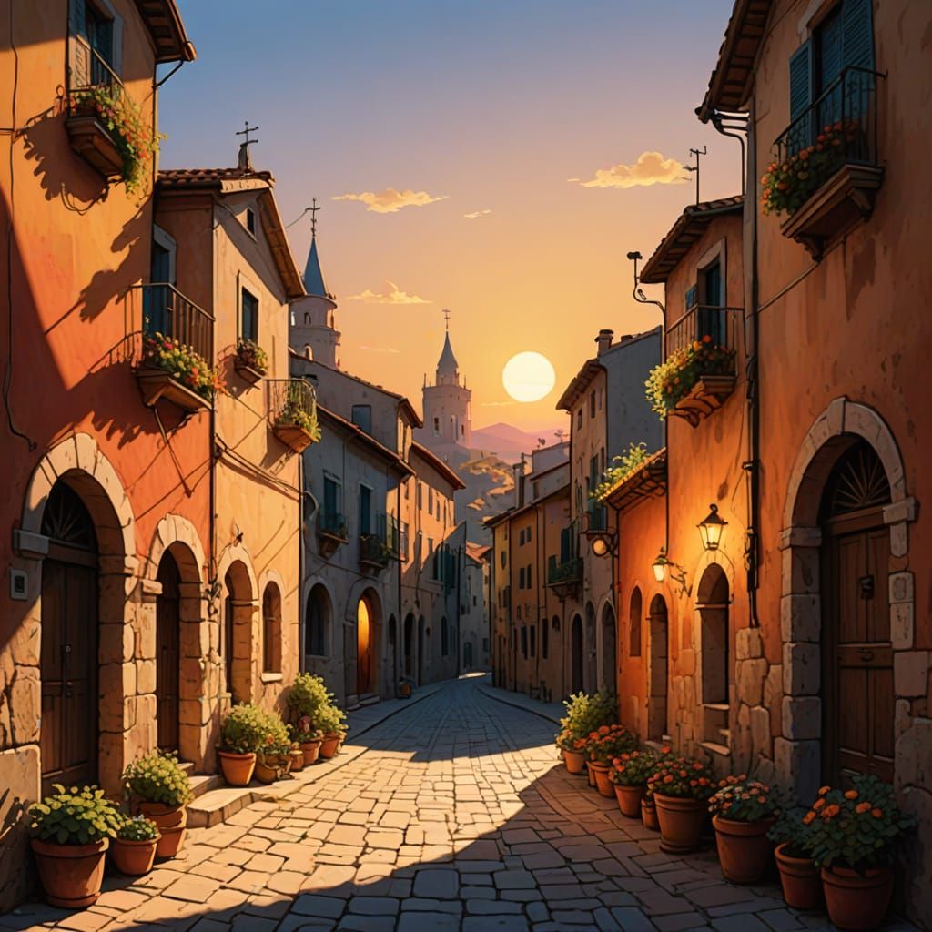 Ancient Greek Explorer in Disney Comic Style