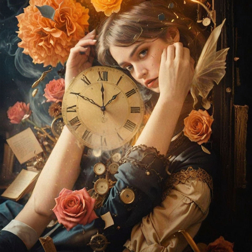 Ethereal State of Mind Revealed in Hyperrealistic Portrait