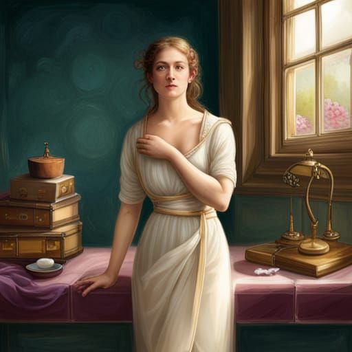 Fantastical Symbiosis: Detailed Matte Painting in Deep Color