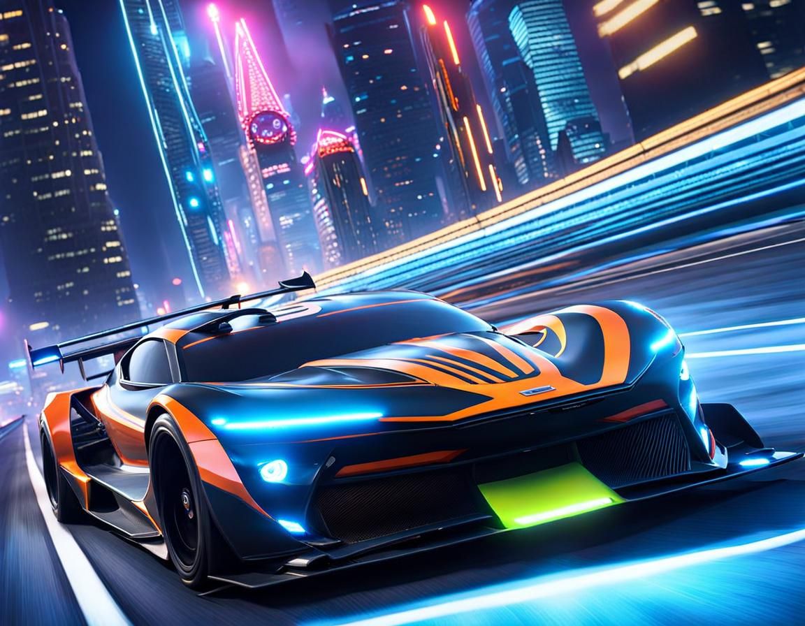 Speed Rush in Drag Race : Neon City