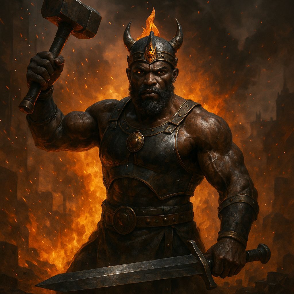 Hadúr-Ògún: God of Fire, Metal, and War