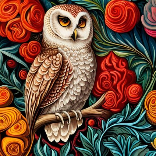 owls and flowers ernst haeckel maria sibylla merian