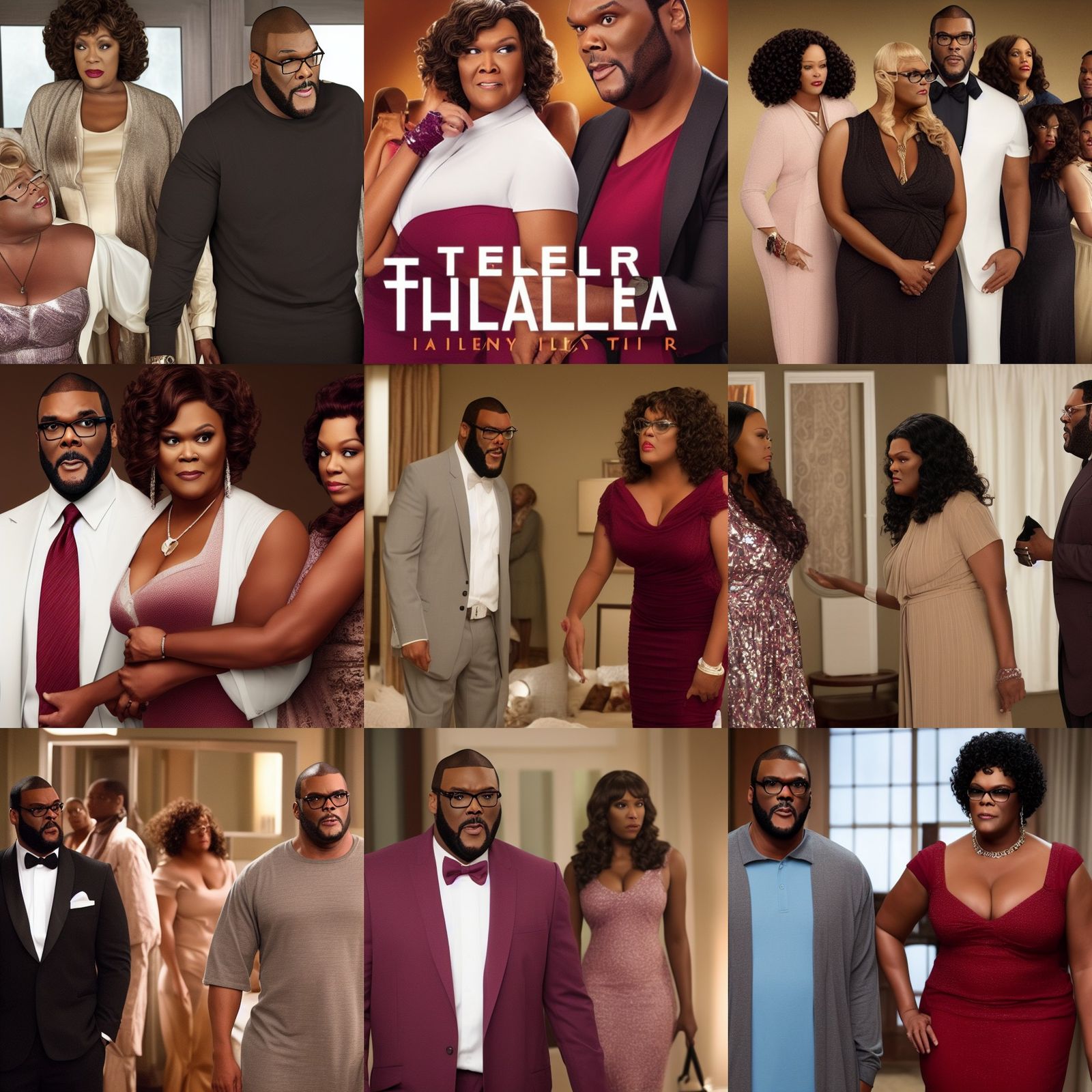 AI Generated Tyler Perry Movie Still