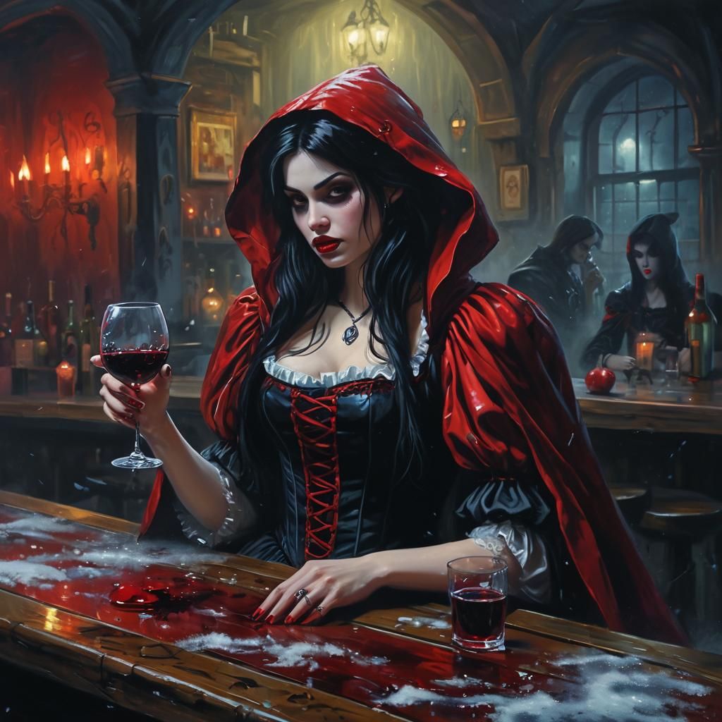 Gothic Fairytale Characters at Mystical Bar