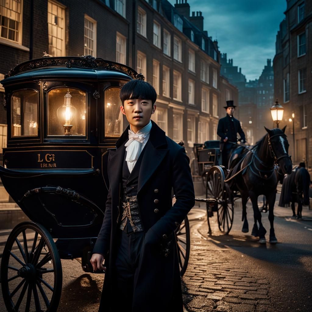 Vampire in Victorian London by Gaslight