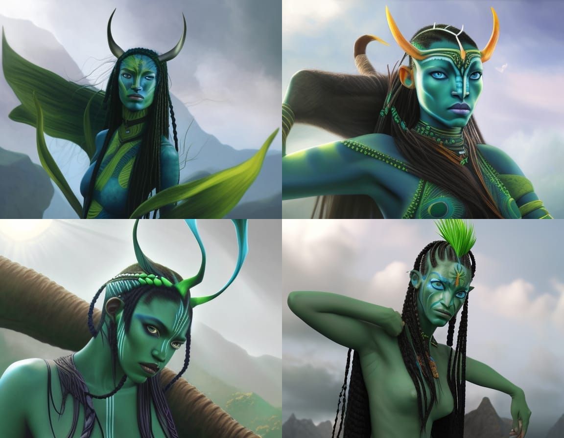 Detailed Photorealistic Avatar Portrait in 8k