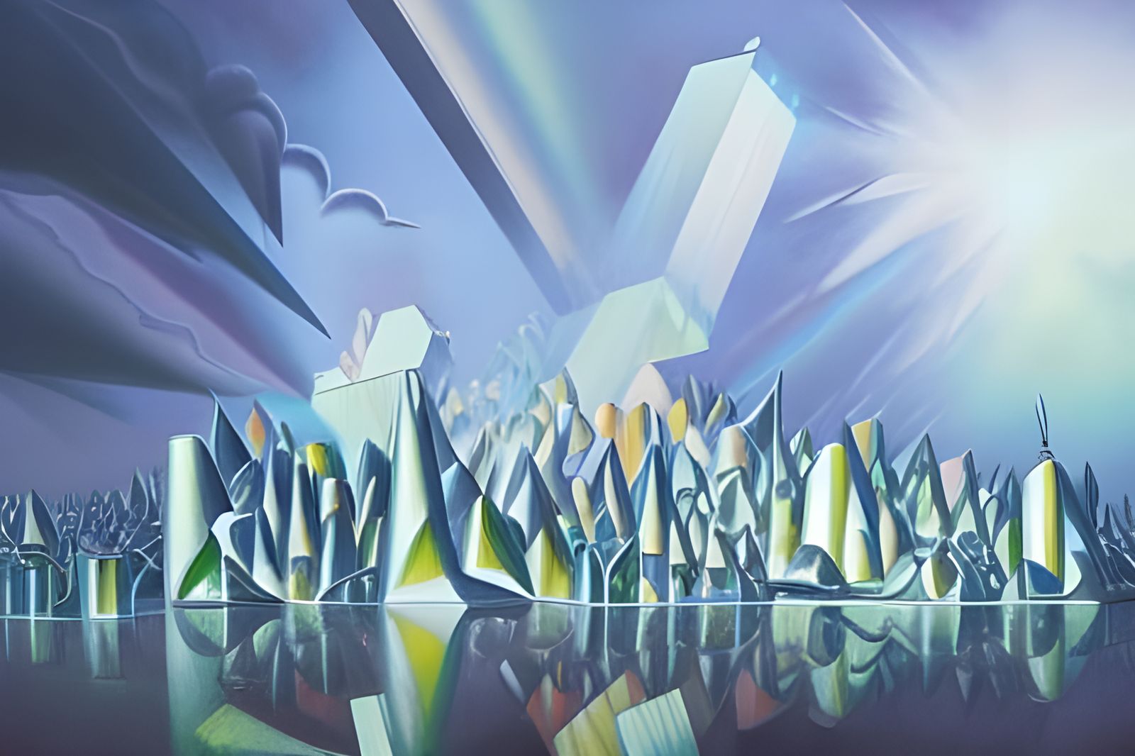 Surreal Tornado Devastates City in Post-Production Style