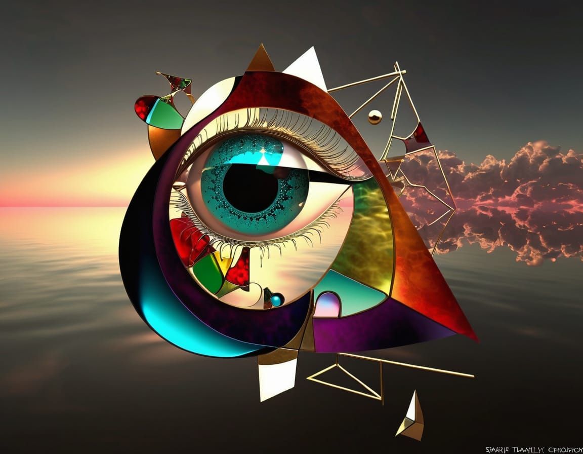 metalorganic architextual framework 3D  fractal chromoshadow...