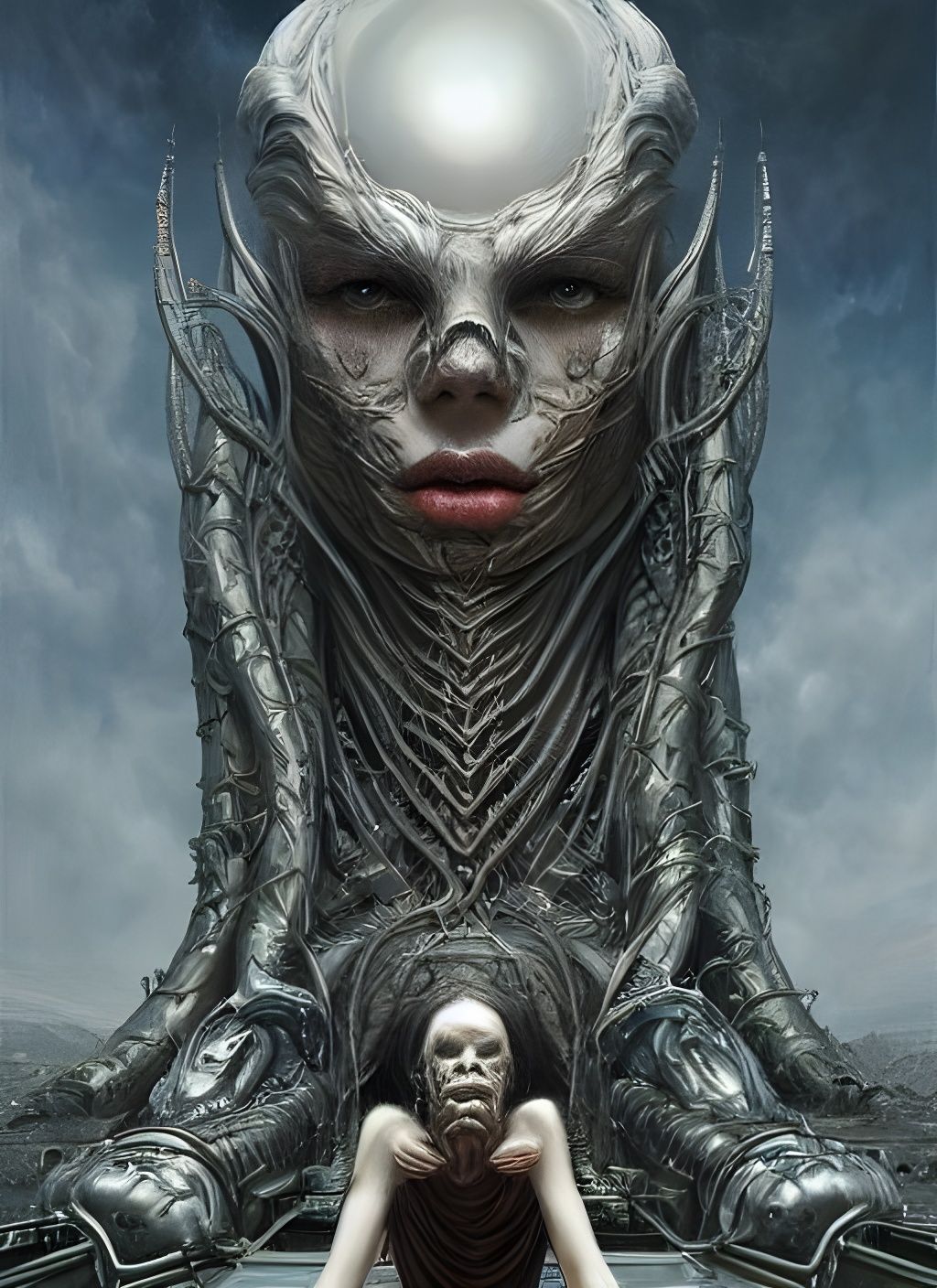 Glorious Nephilim: Detailed Fantasy Art