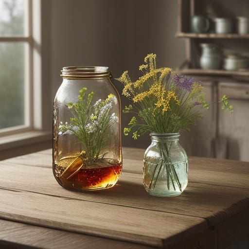 Warmth of a Bygone Era in Rustic Still Life