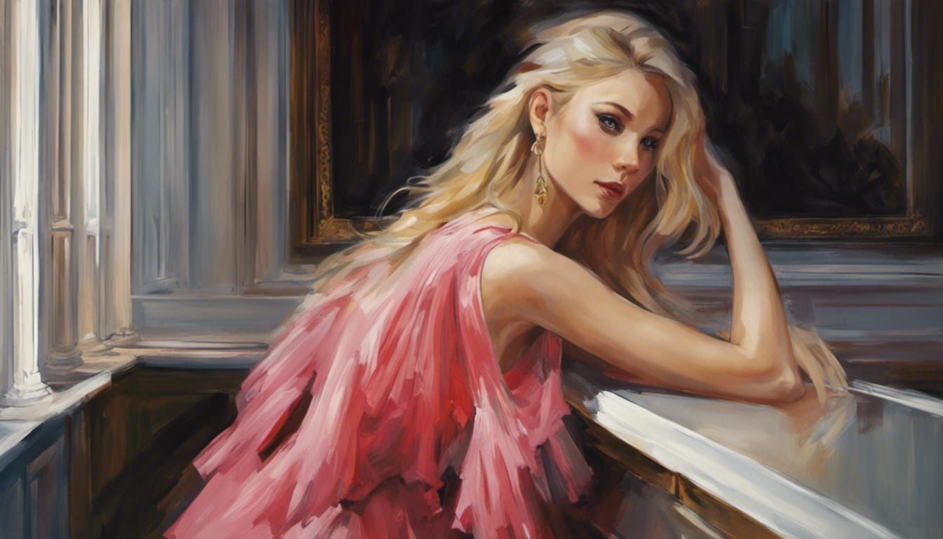 Portrait of a young woman   04