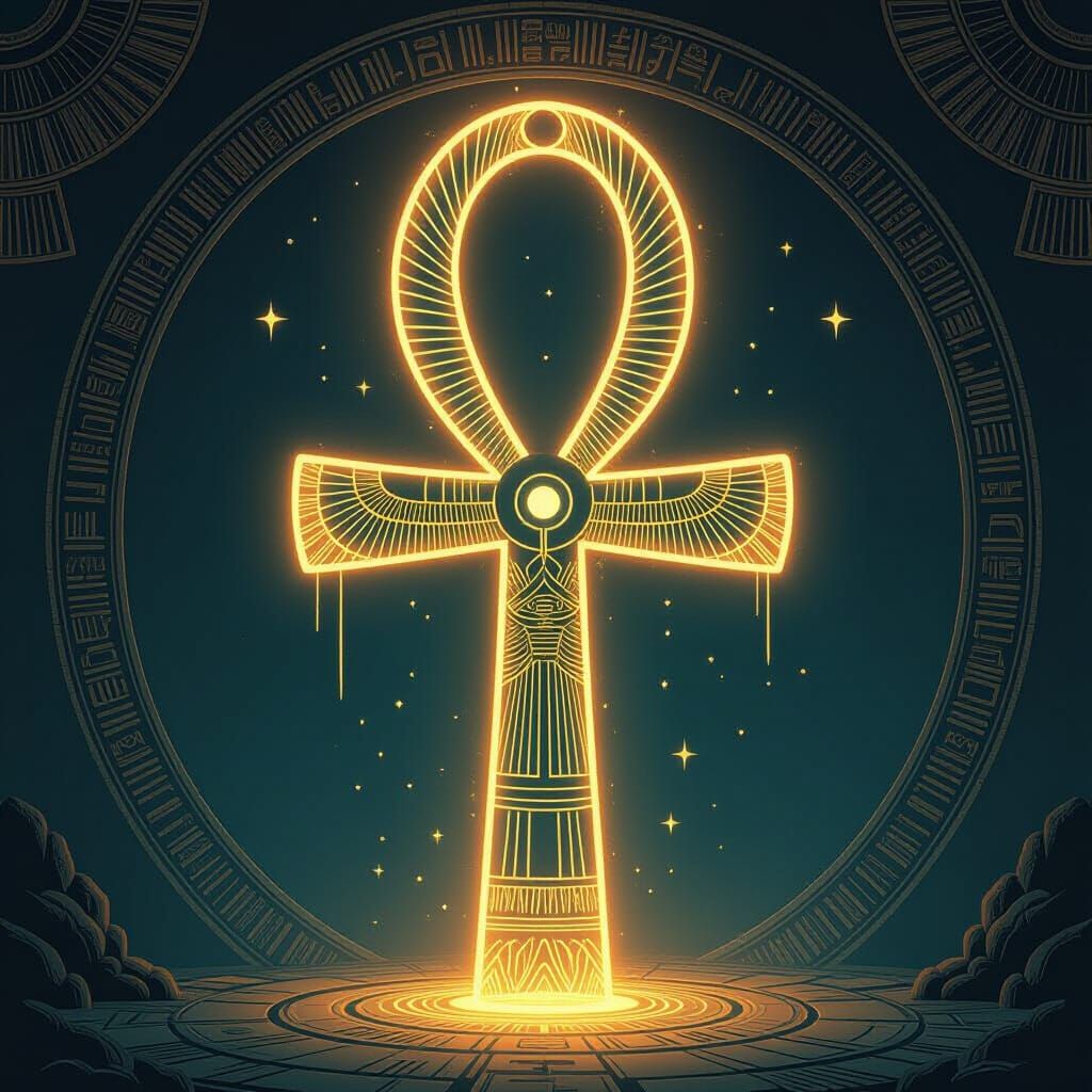Egyptian Ankh Symbol of Eternal Life