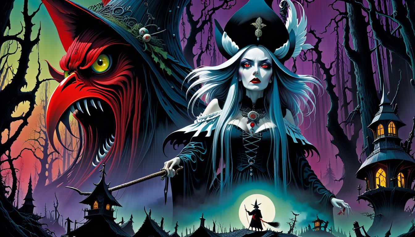 Baba Yaga's Return: A Surreal Horror Masterpiece