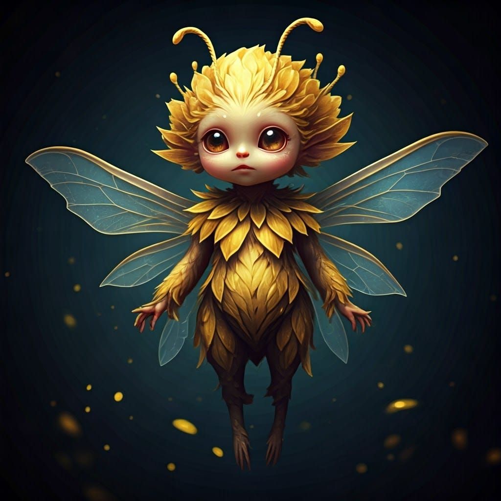 A Delicate, Ethereal Being Dances on Shards of Glass