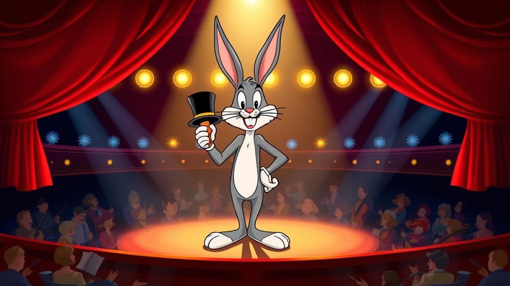 Classic Cartoon Star Shines Bright in Vintage Theater