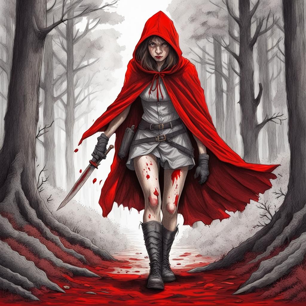 Little Red Riding Hood as assassin