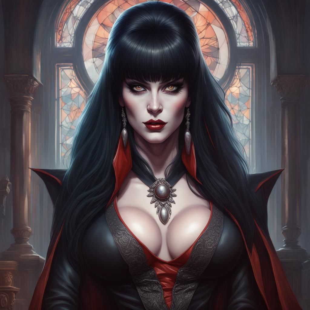 My name's Elvira, but you can call me 'tonight ...