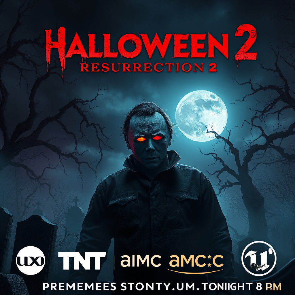 Michael Myers Emerges on Halloween Night in Gothic Fantasy