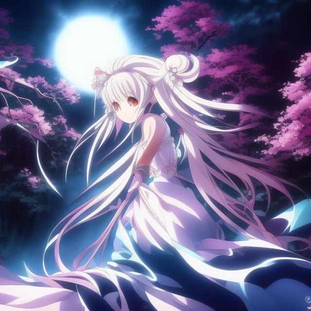 Anime Key Visual: Harmony of Opposites in Balance