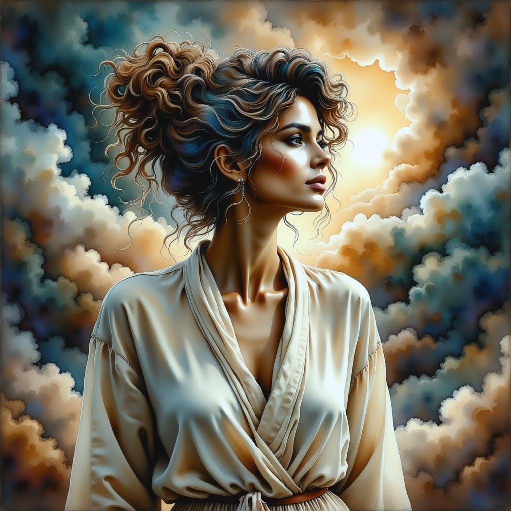 Woman Confronts Fears in Dramatic Cinematic Style