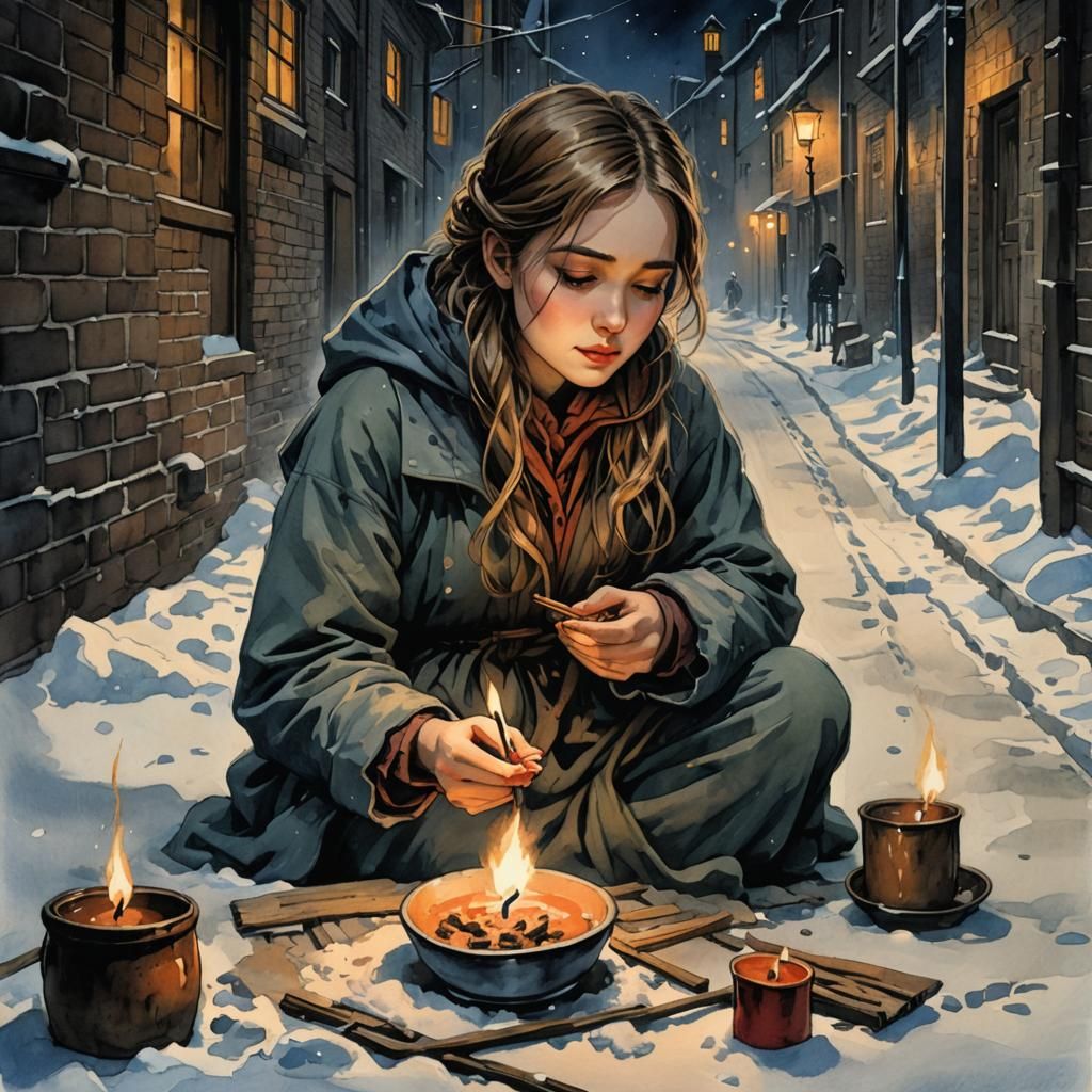 The little match girl