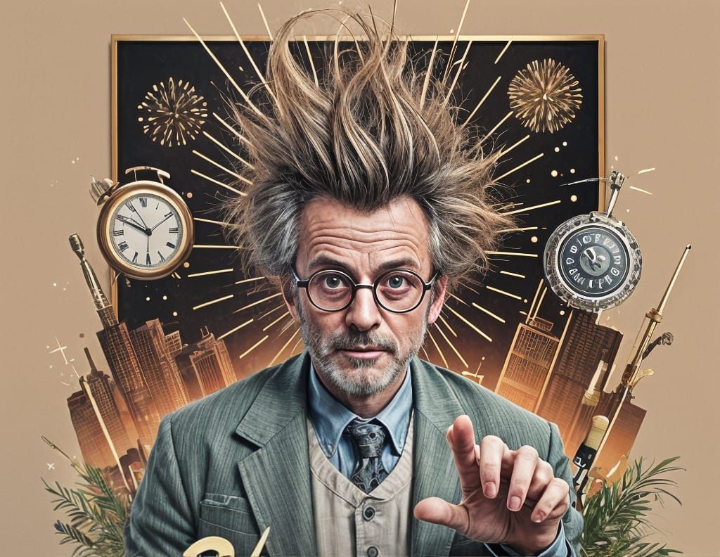 Mad Scientist Rewinds Time on New Year's Eve