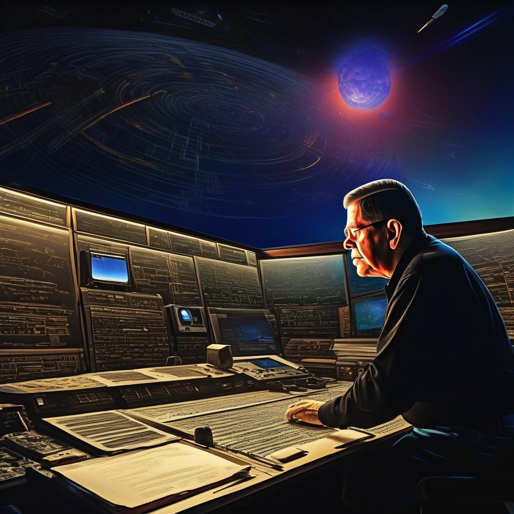 Art Bell Radio Show in Hyperrealistic 3D