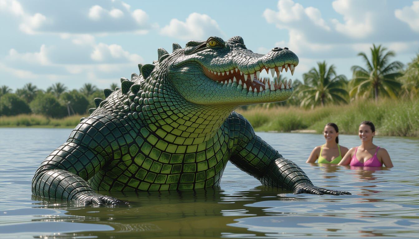 El Hombre Caiman: The Tragic Crocodile Man