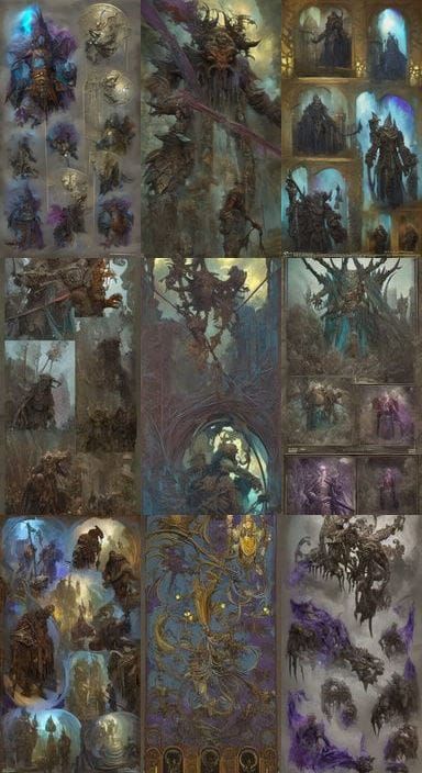 Dark Fantasy Gothic Art: Intricately Detailed Human Ribcage ...