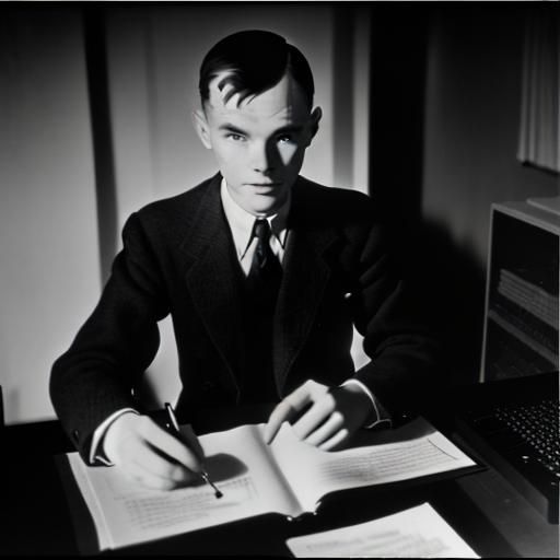 Alan Turing on febuary for the top secret 1948 compound the information of Alan Truing is the key to ai and without him ...