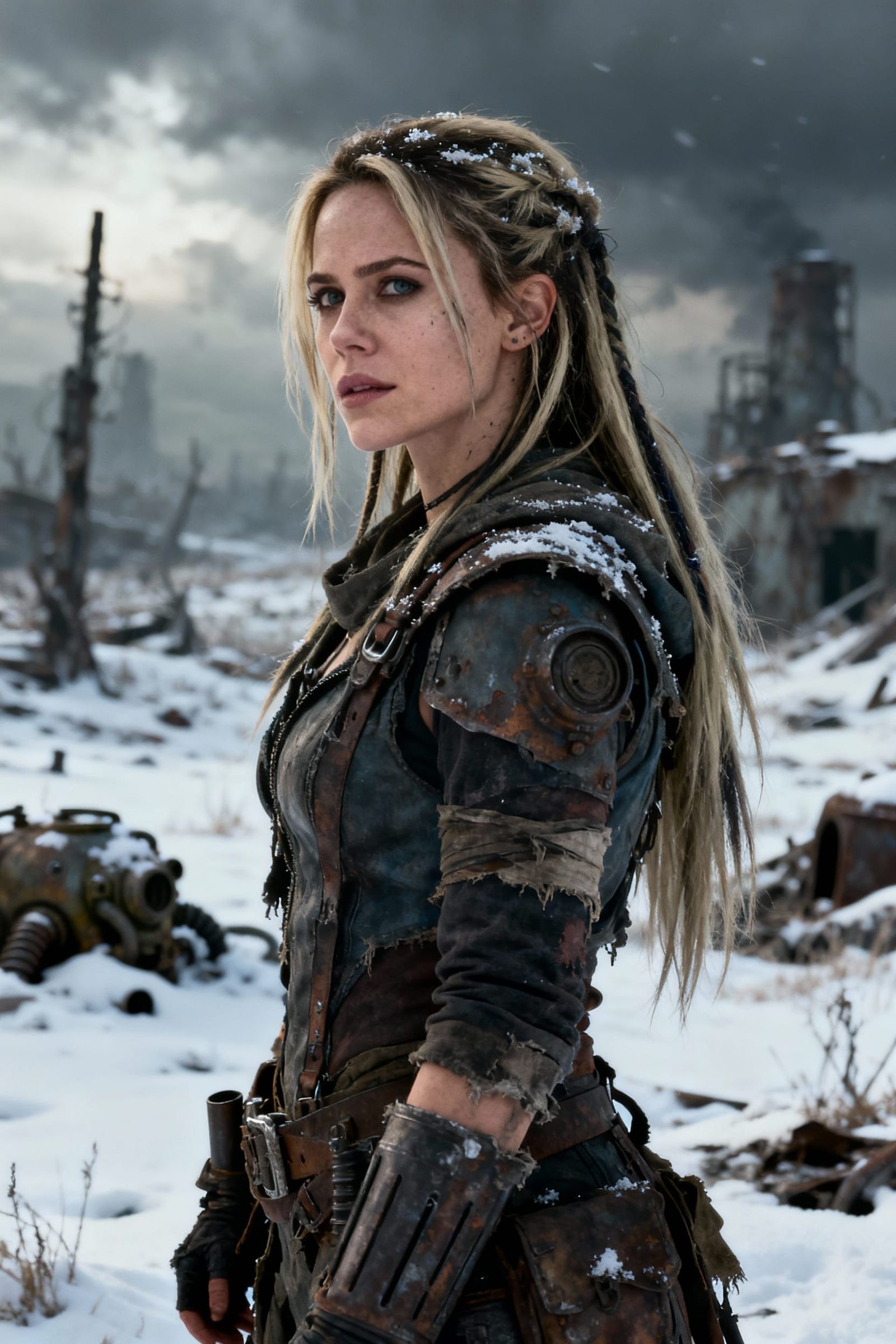 Post-Nuclear Winter Survivor Portrait