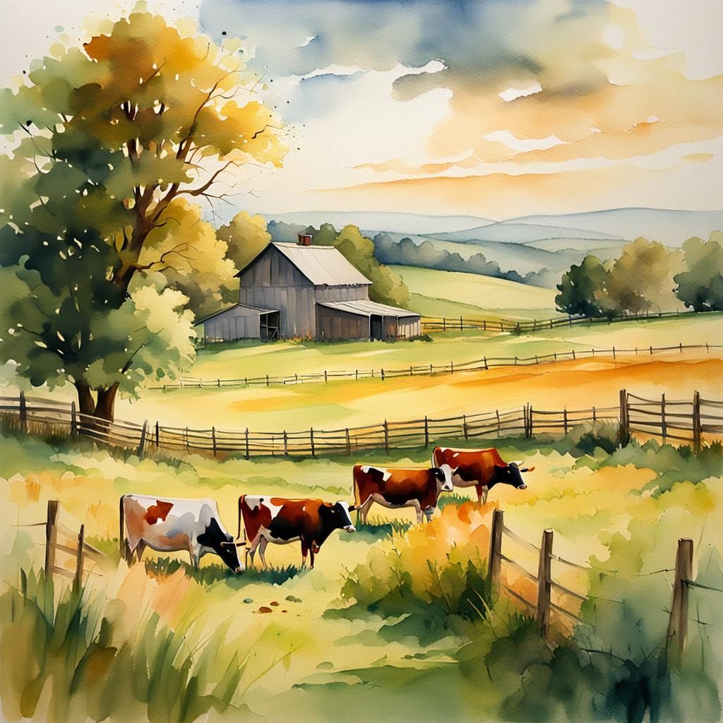 On the farm