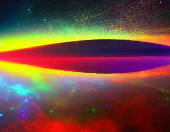 Skyway 8k resolution holographic astral cosmic illustration ...