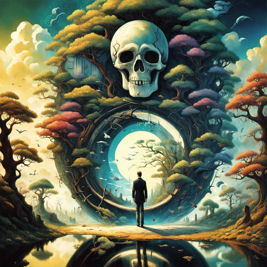 Surreal Path to Dream Room Stargate