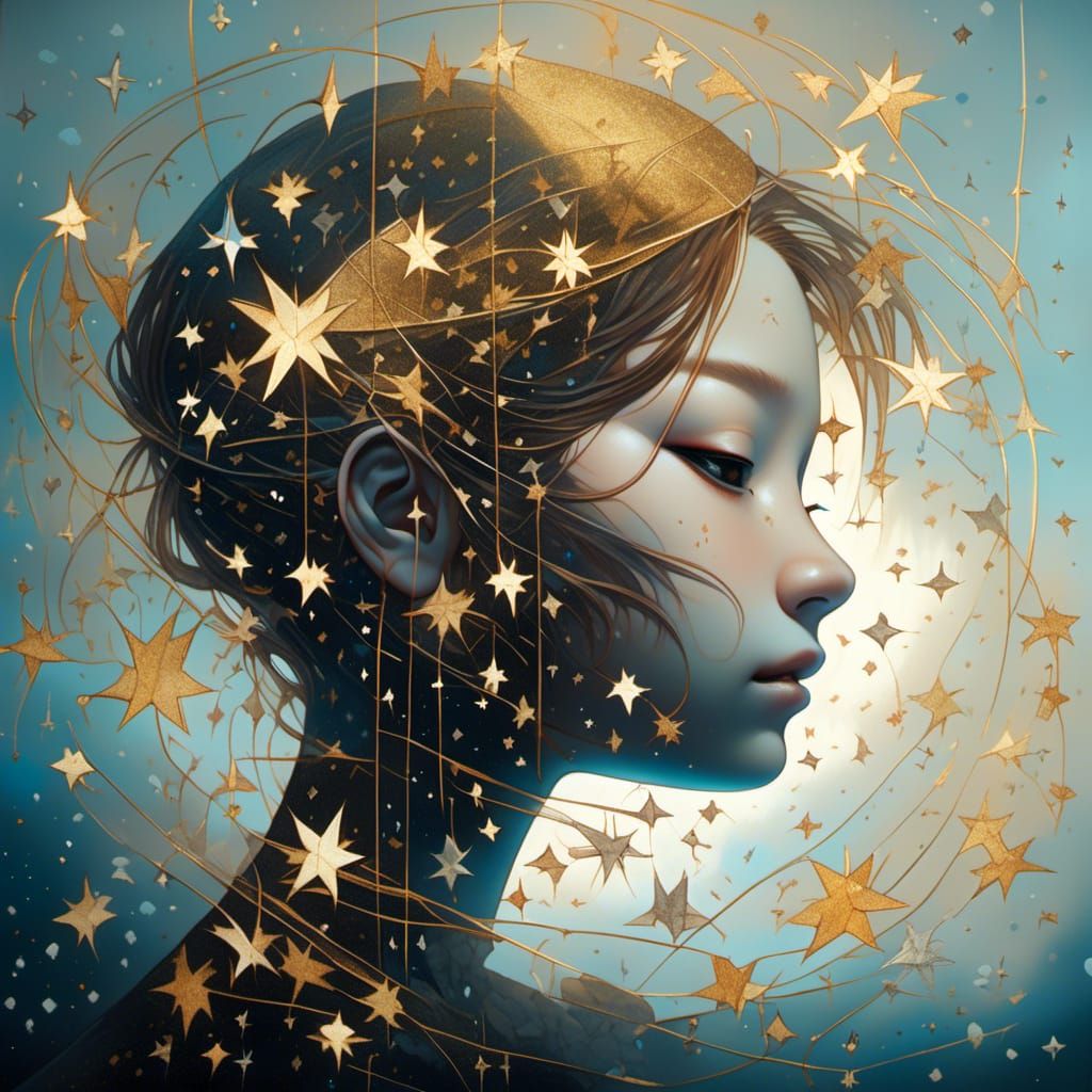 Constellation Promises: 2.5D Japanese Dark Fantasy Art