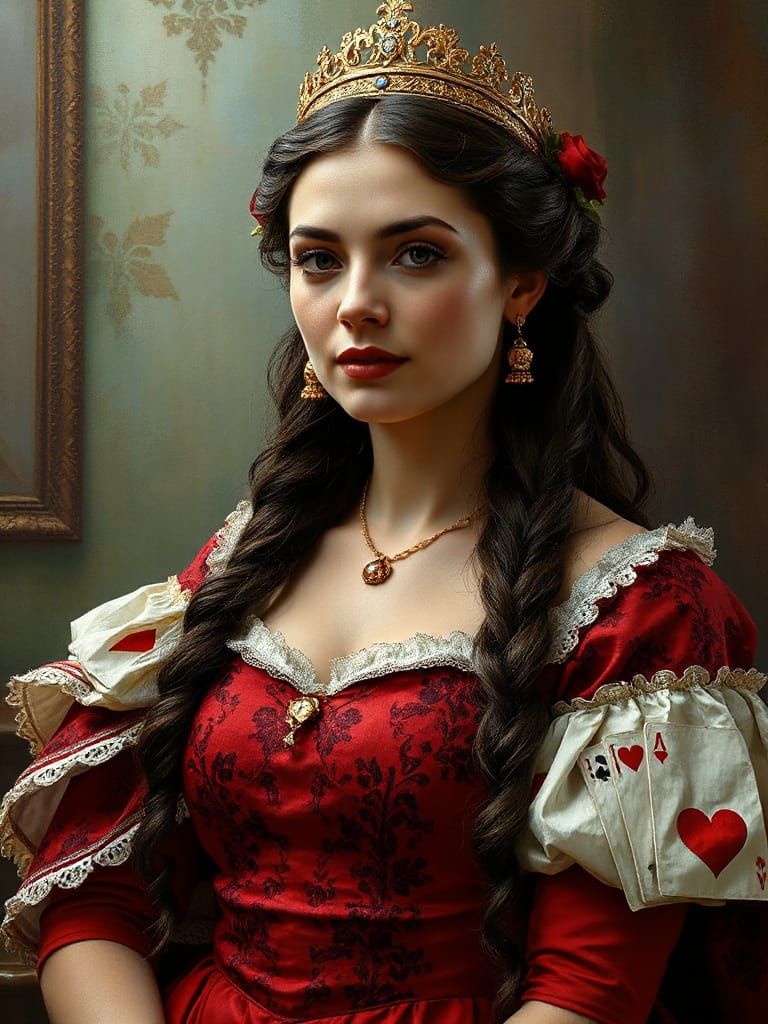 Queen of Hearts as Scarlett O'Hara in Movie Gowns