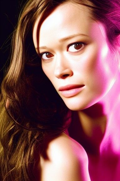 Summer Glau Portrait in Lachapelle Photography Style