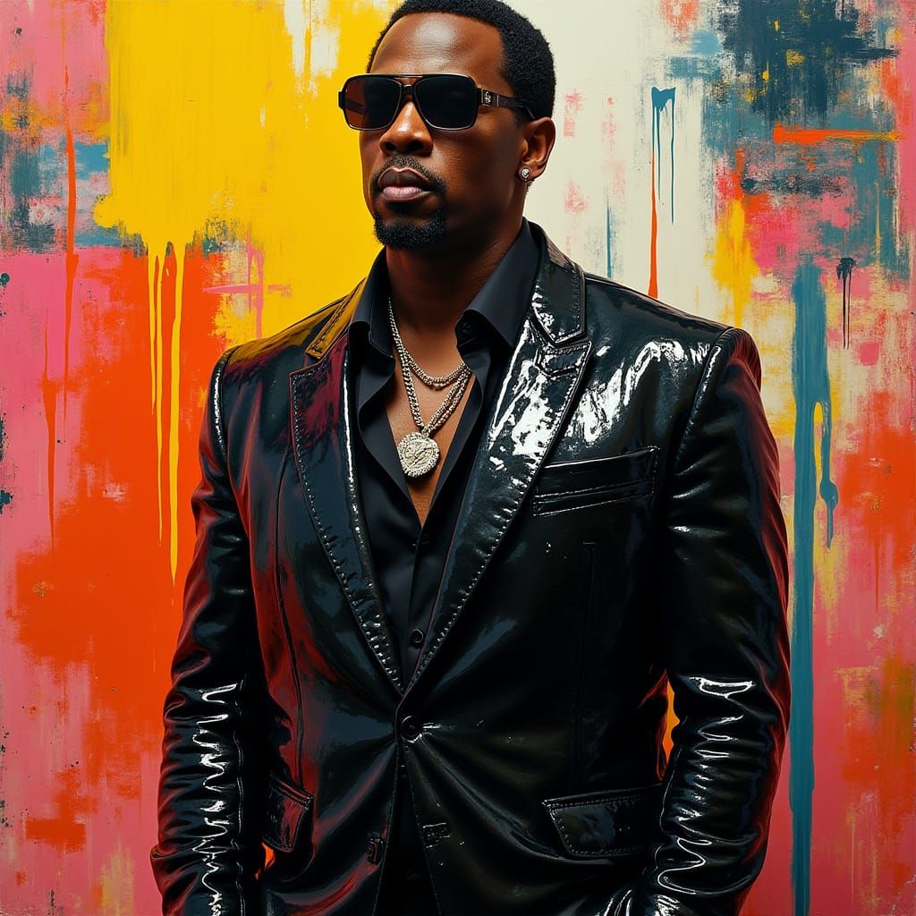 Diddy in Oil: A Contemporary Portrait