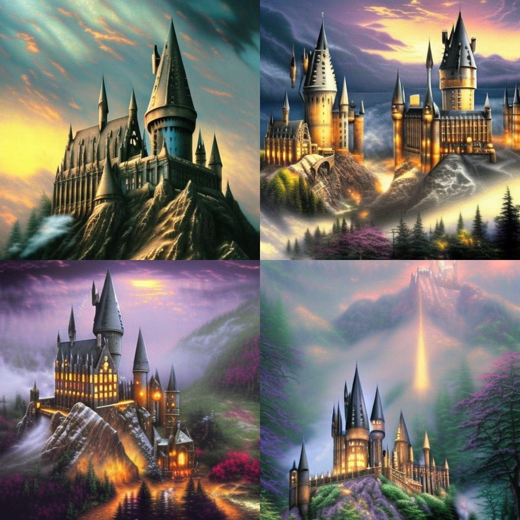 Ethereal Hogwarts School of Witchcraft and Wizardry