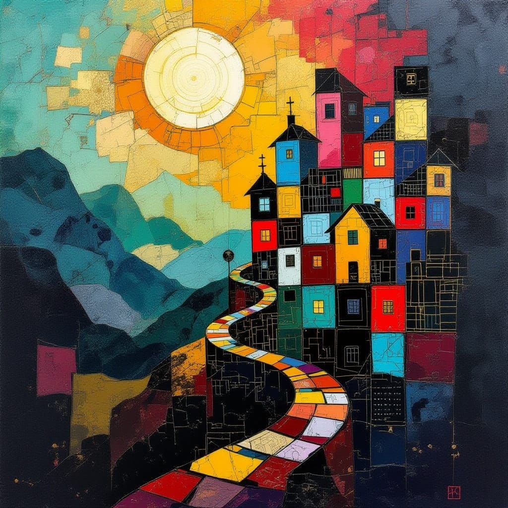 Surreal Dreamscapes in Mixed Media: Encaustic Abstraction