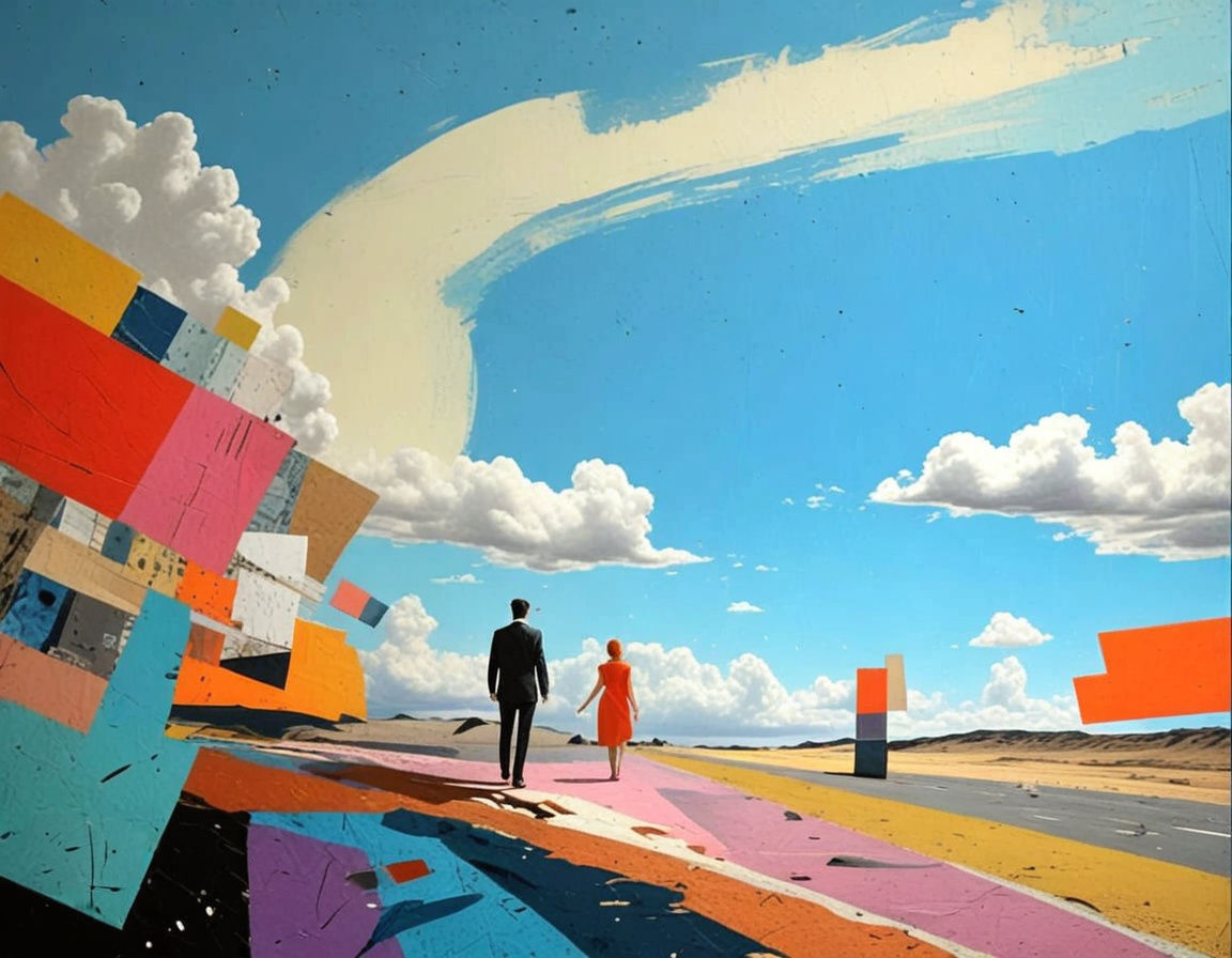 Figure and Landscape in Rauschenberg and Ray Style