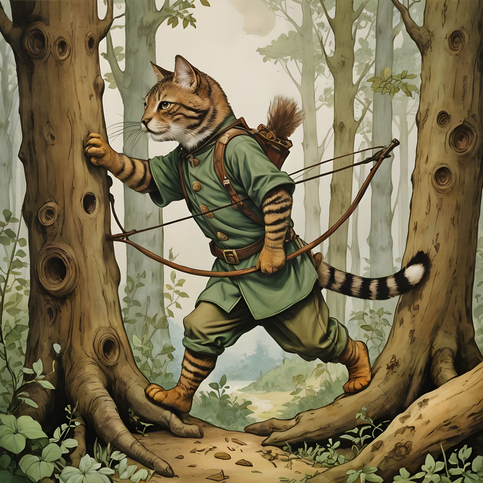 Tom, an extraordinary archer