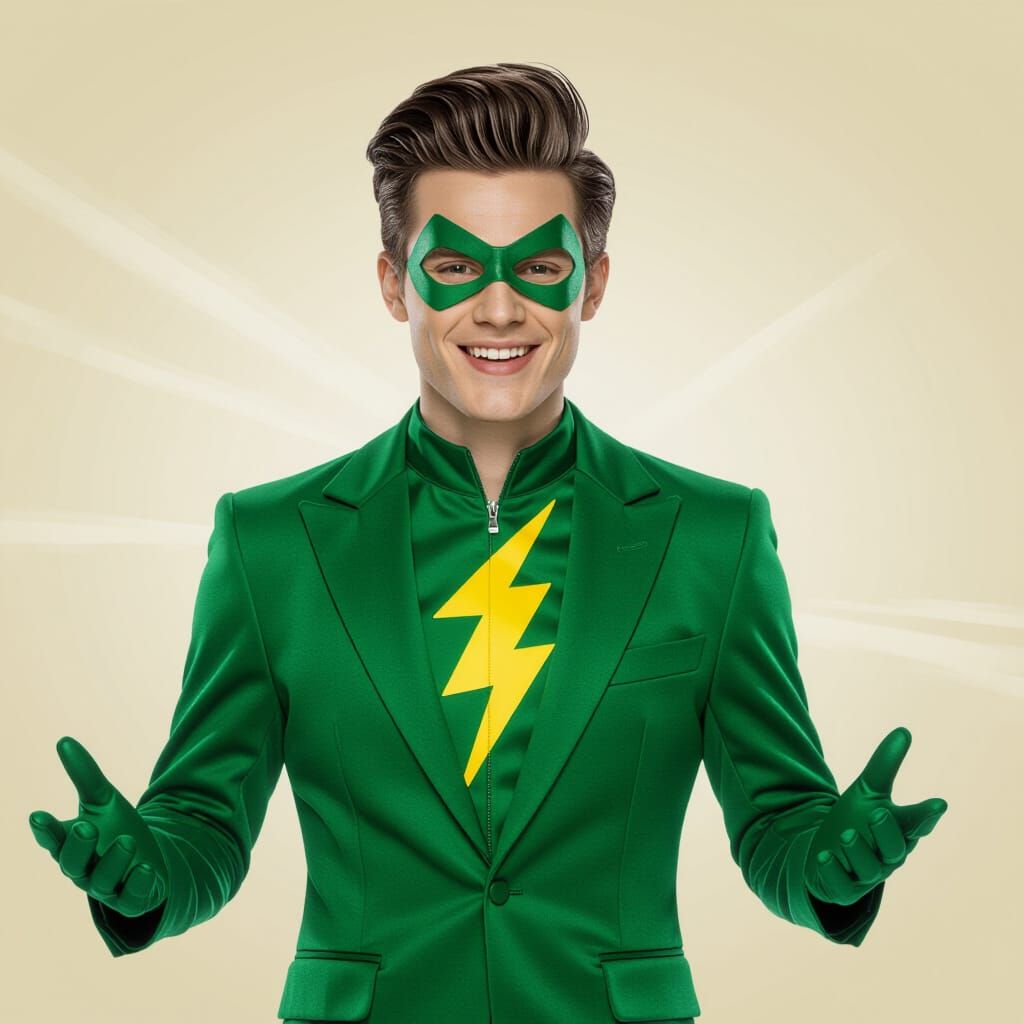 The Tricksters: Flash Villain in Digital Art Style