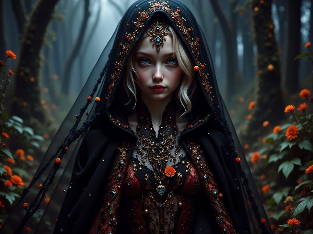 Medieval Noblewoman's Perilous Black Forest Journey